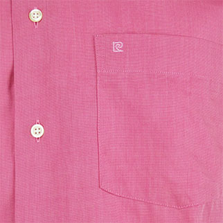 Chemise rose - Homme - Pierre Cardin - Taille 38 Bon état - Vue 3 - 
